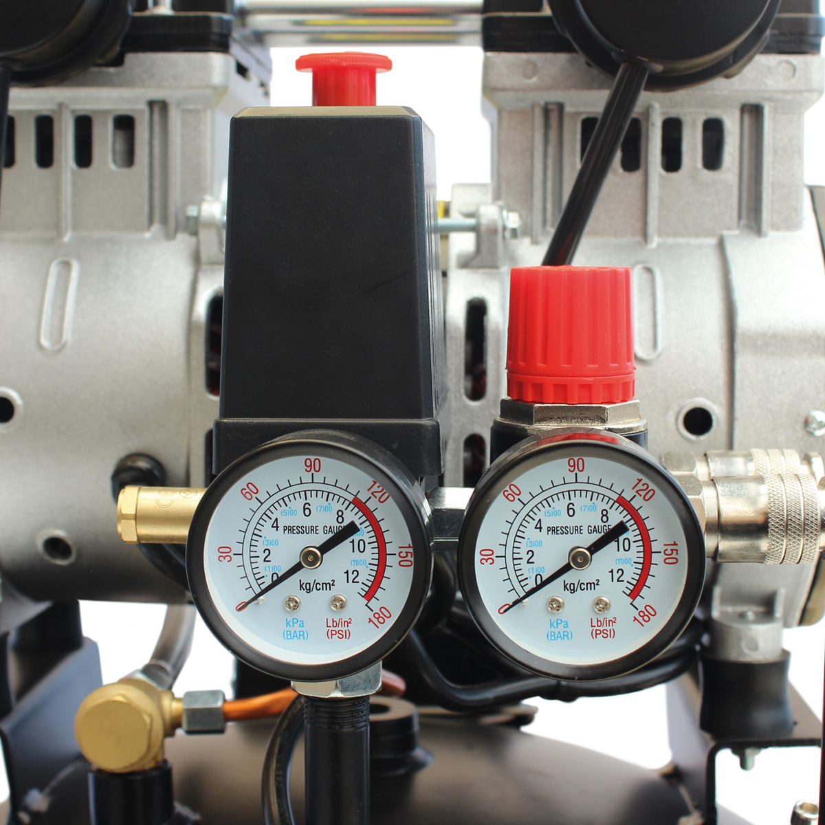 SIP DD 3hp 100ltr Low Noise Oil-Free Vertical Direct Drive Compressor